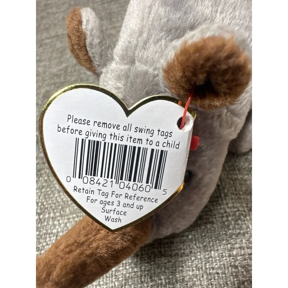 Ty Beanie Babies Collection Spike The Rhino Plush Toy